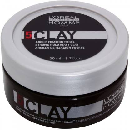 L'Oréal Paris Professionnel Homme Paris 5 Force Clay Hair Clay - Price in  India, Buy L'Oréal Paris Professionnel Homme Paris 5 Force Clay Hair Clay  Online In India, Reviews, Ratings & Features |