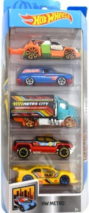 hot wheels hw metro 5 pack