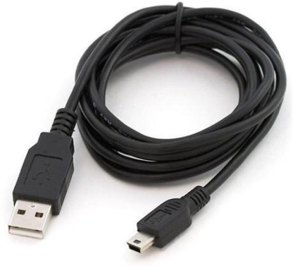 PS3 Controller 6-Feet Charging Cable Black 
