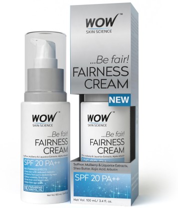 wow fairness cream spf 20