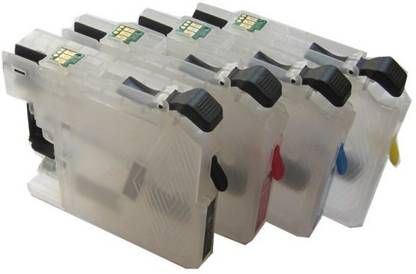 Max Empty Refillable Lc663 Lc665xl Lc669xl Ink Cartridge For Brother Mfc J2320 Mfc J2720 Printers Tri Color Ink Cartridge Max Flipkart Com