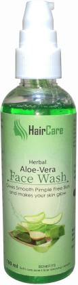 HAIRCARE Aloe vera face wash for pimple free skin & glowing skin Face Wash