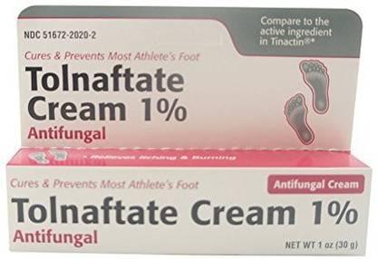 Tolnaftate Antifungal Athletes Foot Cream 1% - Price in India ...