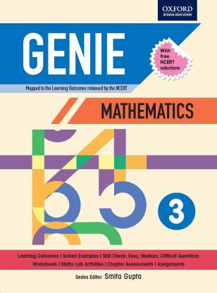 Genie Mathematics 3  - Includes NCERT Solutions