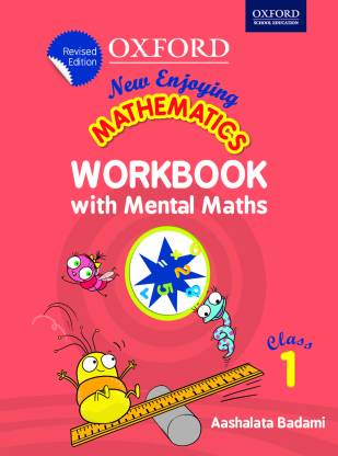 New Enjoying Mathematics - Workbook with Mental Maths for Class 1
