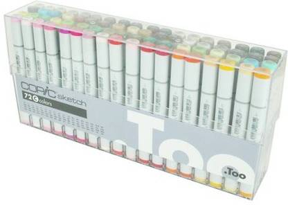 Copic Marker Sketch Markers 72pc Set Sketch Markers 72pc Set Shop For Copic Marker Products In India Flipkart Com The replaceable super brush nib acts like a paintbrush in both feel and application. inr