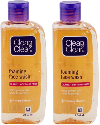 clear care face wash