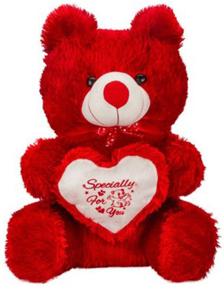 Teddy Bear Soft Toys 1 Feet Red - 12 