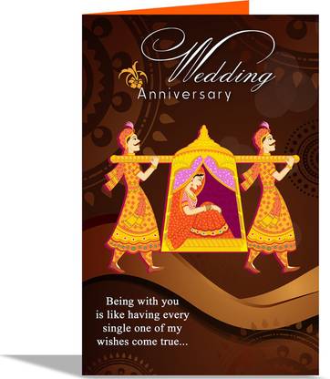 Alwaysgift Wedding Anniversary Greeting Card Greeting Card Price In India Buy Alwaysgift Wedding Anniversary Greeting Card Greeting Card Online At Flipkart Com