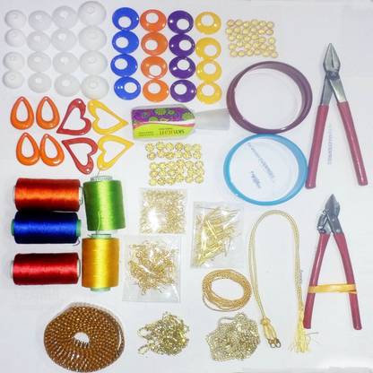 Silk thread store earrings things