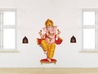 rawpockets 15 cm �Lord Ganesha Wall Sticker Self Adhesive Sticker Price in  India - Buy rawpockets 15 cm �Lord Ganesha Wall Sticker Self Adhesive  Sticker online at 