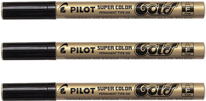 Evidenziatore Pilot Super Ampio - Colore Oro, Punta 2 Mm, Senza Xilene - Foto 9