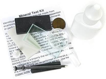 Generic Mineral Test Kit; For Rock, Mineral, And Fossil ...