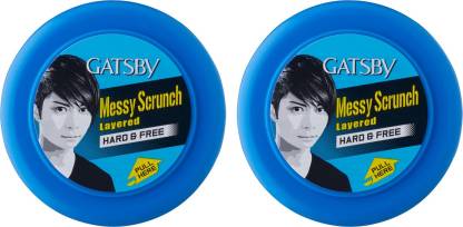GATSBY Hair Styling Wax Hard & Free 75g (Pack of 2) Hair Wax - Price in  India, Buy GATSBY Hair Styling Wax Hard & Free 75g (Pack of 2) Hair Wax  Online