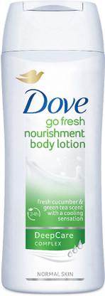 dove go fresh nourishment body lotion