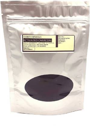 charco chemicals Activated Charcoal Powder 50 gm | Teeth Whitening, DIY Face Mask.| FSSAI Approved Teeth Whitening Kit