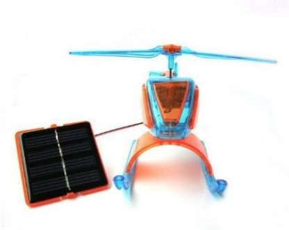 Solar Powered Helicopter Toy New & Boxed Fantastic Educational Toy 
