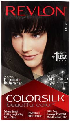 Revlon Colorsilk Hair Color , Black 1N - Price in India, Buy Revlon  Colorsilk Hair Color , Black 1N Online In India, Reviews, Ratings &  Features 