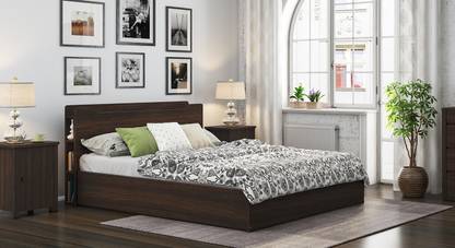 Urban Ladder Cavinti Drawer Box Storage With Headboard Shelves Engineered Wood Queen Box Drawer Bed Price In India Buy Urban Ladder Cavinti Drawer Box Storage With Headboard Shelves Engineered