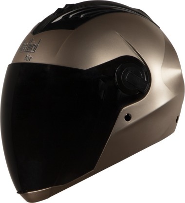 rose gold motorcycle helmet