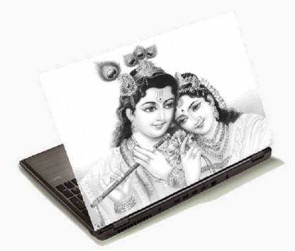 Printclub Radha Krishna Laptop Sticker  inch-Laptop Skin-01 Vinyl  Laptop Decal  Price in India - Buy Printclub Radha Krishna Laptop  Sticker  inch-Laptop Skin-01 Vinyl Laptop Decal  online at  