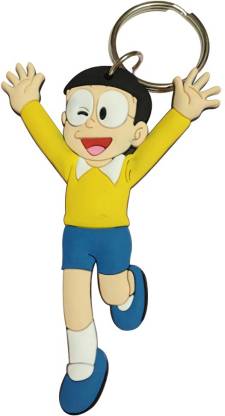 GCT Double Sided Doraemon | Doremon Nobita Nobi Cartoon Movie Character  Rubber (Design-1) Keyring for Kids Men Women Boys Girls Car Bike Key Chain  Price in India - Buy GCT Double Sided