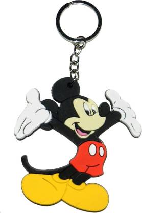 GCT Double Sided Mickey Mouse Walt Disney Animal Cartoon Movie Character  Rubber (Design-1) Keyring for Kids Men Women Boys Girls Car Bike Key Chain  Price in India - Buy GCT Double Sided
