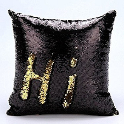sequin pillow