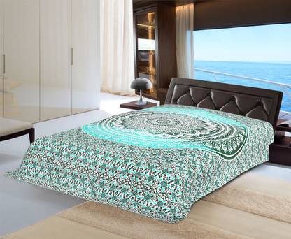 Wall Decoration Bed Sheet Stylo Culture Green Mandala Tapestry Bedspread Throw Single Cotton Printed Wall Hanging Bedsheet Throw Room Divider Wall Decoration Bed Sheet Stylo Culture Green Mandala Tapestry Bedspread Throw Single Cotton Printed Wall Hanging Bedsheet Throw Room Divider