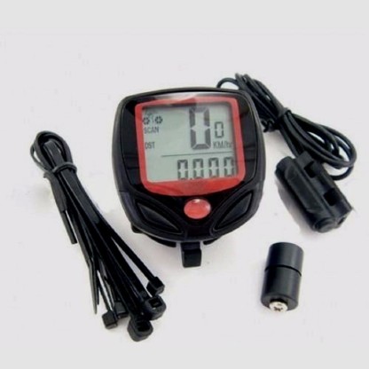 SB-318 Wired Bicycle Bike Digital LCD Display Speedometer Stopwatch Display ZX 