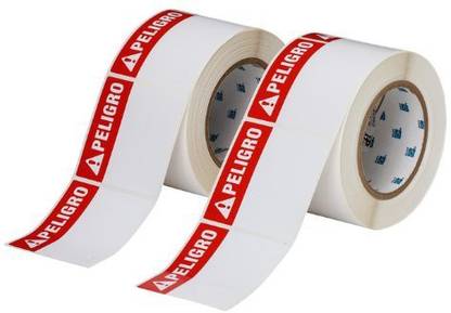 BRADY THTEL-184-483-1-PE Thermal Transfer Printable Labels, 3 ...