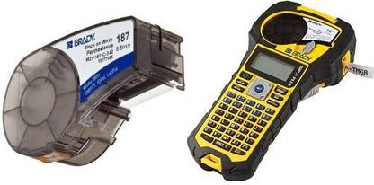 BRADY BMP21-PLUS Printer and M21-187-C-342 Black on White ...