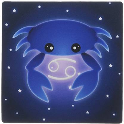 3drose Llc 8 X 8 X 0 25 Inches Cute Astrology Cancer Zodiac Sign Blue Crab Mouse Pad Mp 28551 1 Llc 8 X 8 X 0 25 Inches Cute Astrology Cancer Zodiac Sign Blue