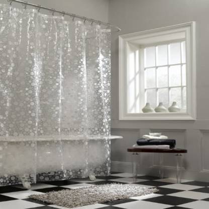 Khushi Creation 82 Cm 2 Ft Pvc Polyvinyl Chloride Shower Curtain Single At Best In India Flipkart Com Shower Curtain Single, 82 Inch Wide Shower Curtain