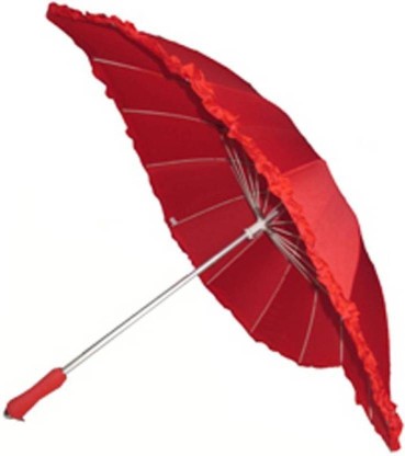 Heart Shaped Umbrella in Purple with Sun Shade UV Protection Trouwen Accessoires Paraplus Premium Wedding Parasol Umbrella 