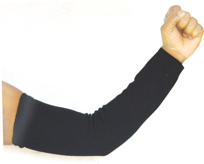 Quality Cotton Fabric Black Arm Sleeve 