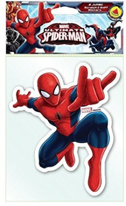 Marvel Ultimate Spider-Man Jumbo Scratch and Sniff Stickers 