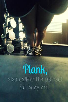 AOVP0476 Plank Also Called The Full Body Drill Motivational Poster Gym Workout Paper Print - Quotes & Motivation posters in India - Buy art, film, design, movie, music, nature and educational paintings/wallpapers AOVP0476 Plank Also Called The Full Body Drill Motivational Poster Gym Workout Paper Print - Quotes & Motivation posters in India - Buy art, film, design, movie, music, nature and educational paintings/wallpapers