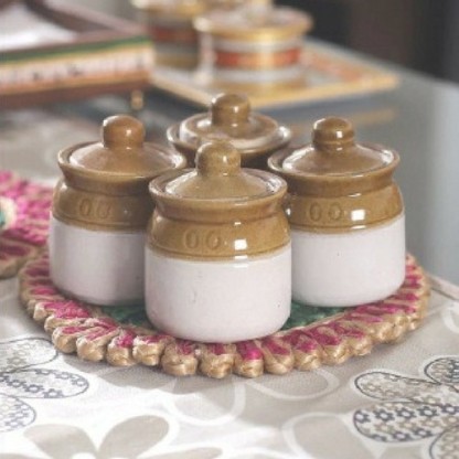 11 onzas Petite Orchard jarra de cerámica para café y leche 340 ml jarra para pulir cerámica con mango para servir salsa en la mesa de cocina 