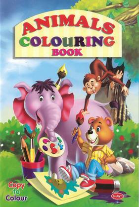 Download Colouring Books For Kids Animals Colouring Book Colouring Book For Kids Buy Colouring Books For Kids Animals Colouring Book Colouring Book For Kids By Shanti Publications At Low Price In India