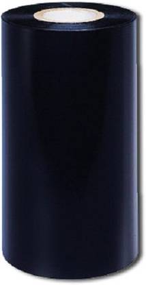 Aditya Labels 110 mm X 300 Meters Thermal Transfer Premium Wax Ribbon coated outside. Paper Label