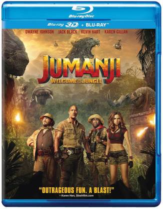 Jumanji: Welcome to the Jungle (Blu-ray 3D & Blu-ray) Price in India - Buy  Jumanji: Welcome to the Jungle (Blu-ray 3D & Blu-ray) online at 