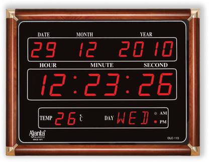 Ajanta Digital 29 5 Cm X 3 2 Wall Clock In India At Flipkart Com - Led Wall Clock Flipkart Ajanta Digital 29 5 Cm X 3 2 Wall Clock In India At Flipkart Com - Led Wall Clock Flipkart