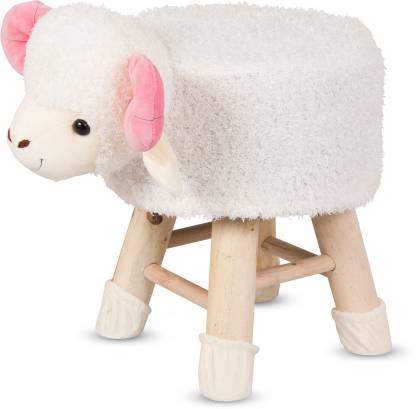 baybee Wooden Chair Sheep Round Vivid Adorable Cartoon Animal stool for  Kids and Toddlers | Imagination