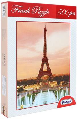 Frank Eiffel Tower Jigsaw Puzzle Set Eiffel Tower Jigsaw Puzzle Set Buy No Character Toys In India Shop For Frank Products In India Flipkart Com