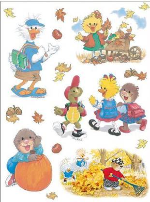 Generic Eureka Suzy S Zoo Fall Clings Generic Eureka Suzy S Zoo Fall Clings