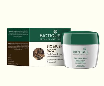Biotique BIO Musk Root Fresh Growth Nourishing Treatment Pack