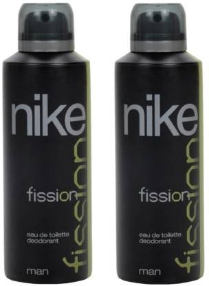 For 316/-(43% Off) Nike Man Fission Deodorant Spray for Men 200ML Each (Pack of 2) Deodorant Spray - For Men (400 ml, Pack of 2) at Flipkart
