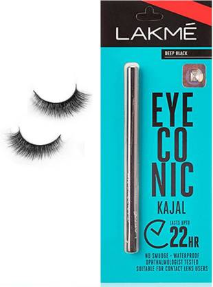Professional Kit Of Eyelashes With Lakme Eyeconic Kajal Deep Black 0 35 G Price In India Buy Professional Kit Of Eyelashes With Lakme Eyeconic Kajal Deep Black 0 35 G Online At Flipkart Com Lakme is a popular brand in india. professional kit of eyelashes with lakme eyeconic kajal deep black 0 35 g
