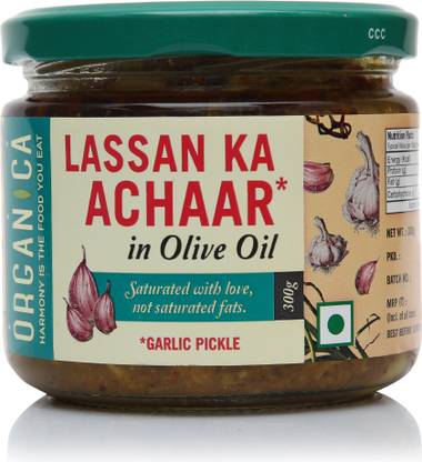 Organica Lahsaan Ka char Garlic Pickle Price In India Buy Organica Lahsaan Ka char Garlic Pickle Online At Flipkart Com